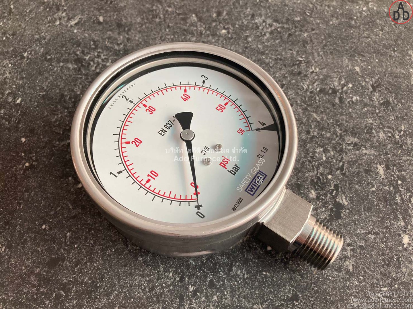 WIKA Pressure gauge 0-4bar(13)